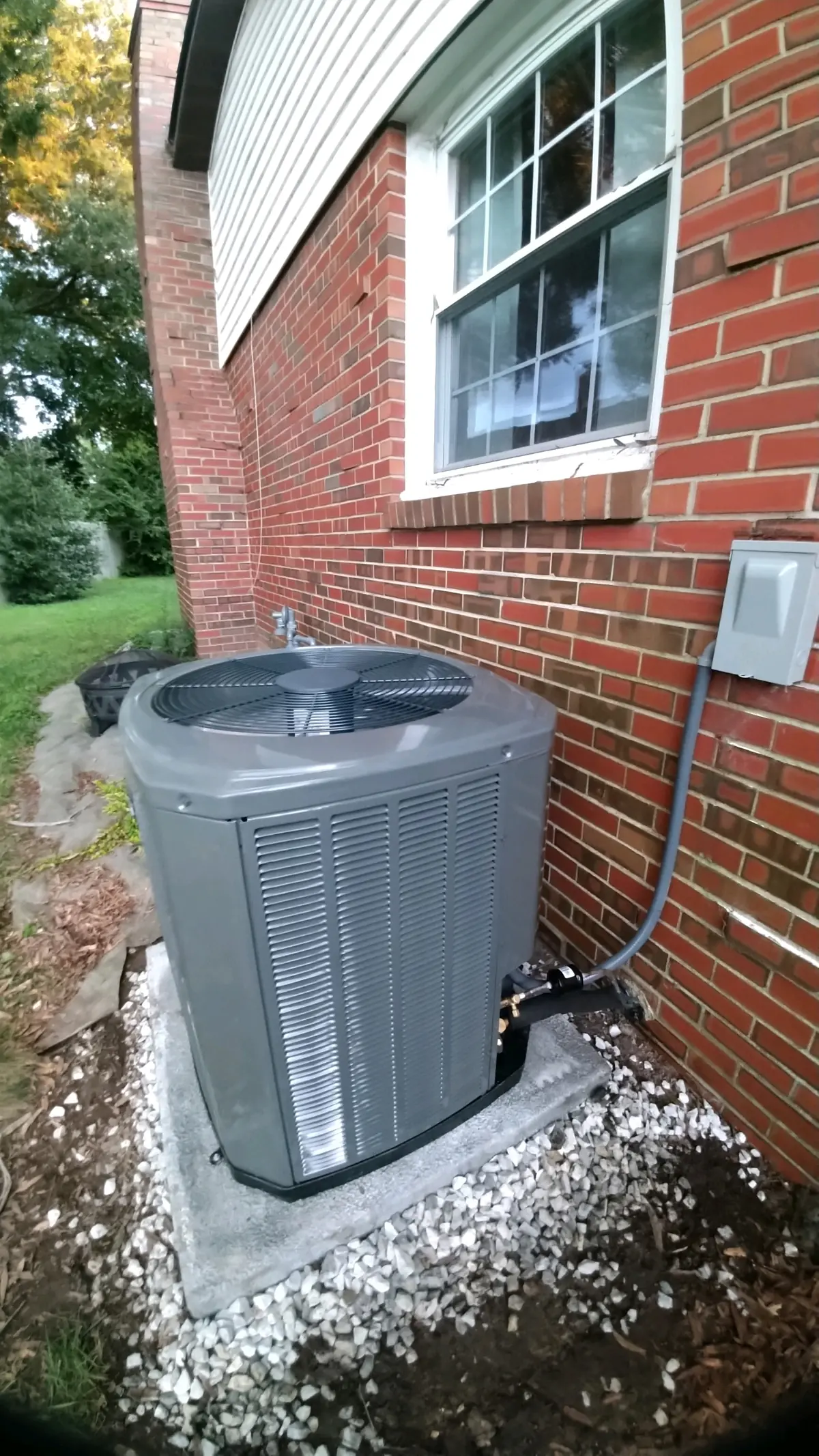 Air conditioner serviced by Ace Mechanical