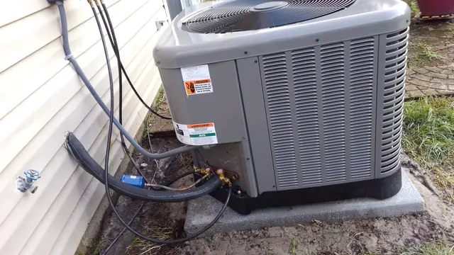 New condenser installed on a level pad