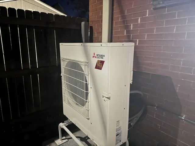 Mitsubishi ductless mini-split outdoor unit