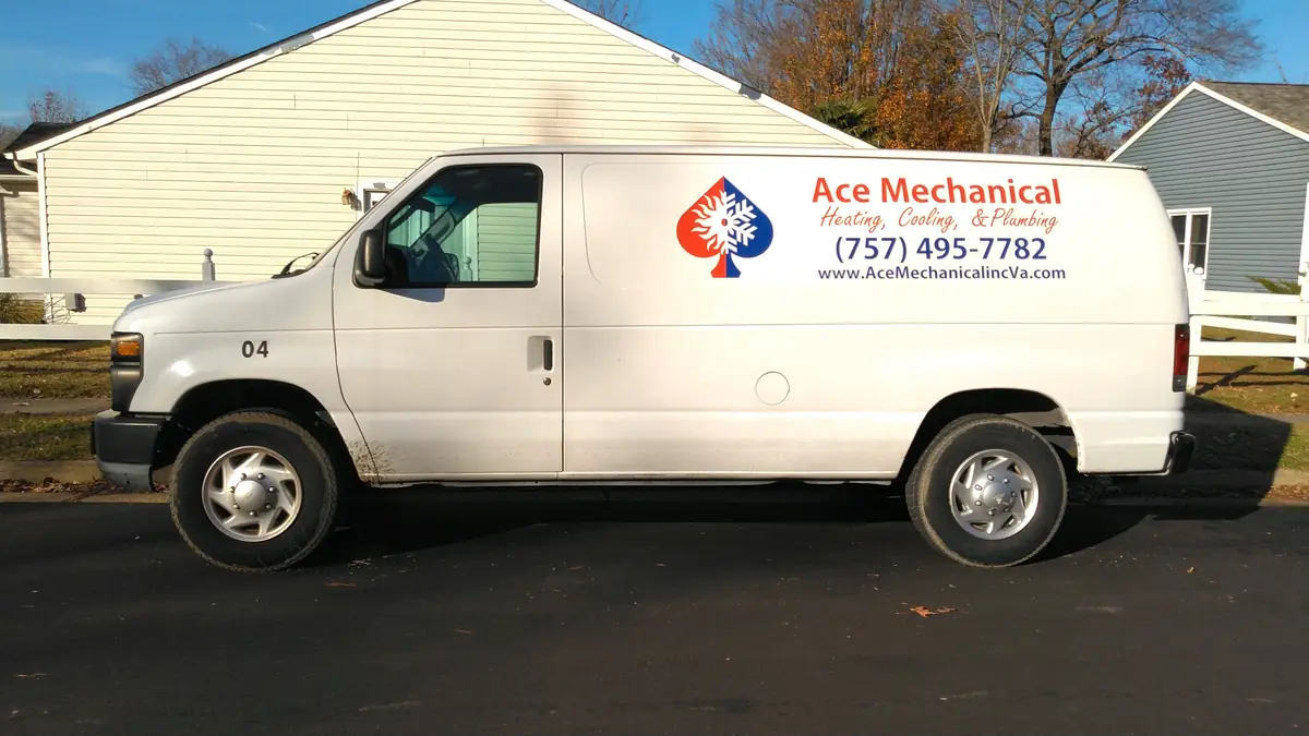 Ace Mechanical service van